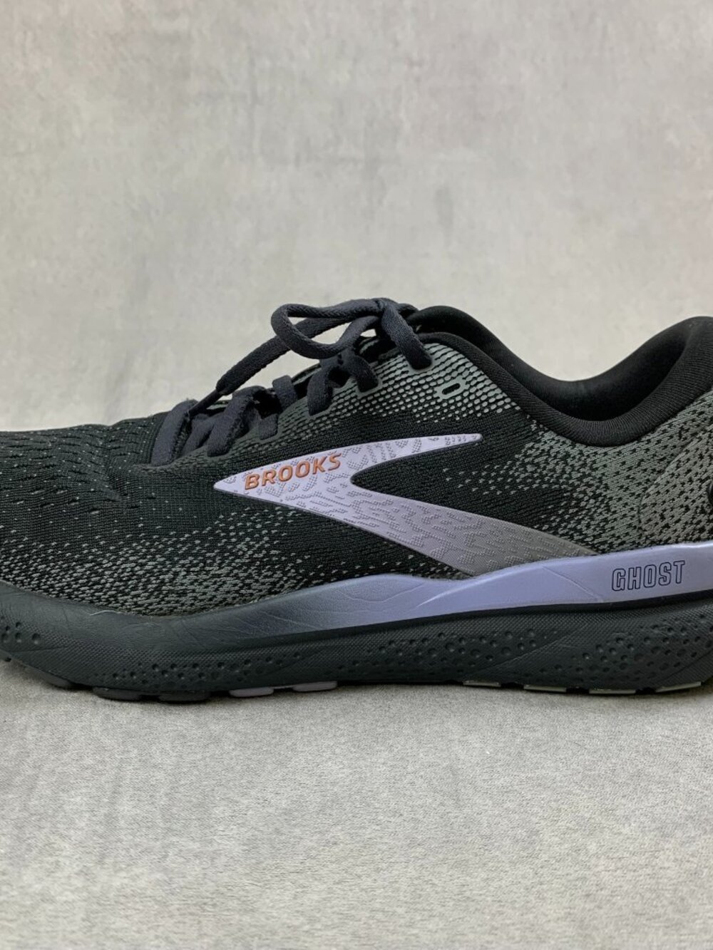 Brooks Womens Shoes Size 9.5 B Black Purple Ghost 16 Running Gym 1204071B093